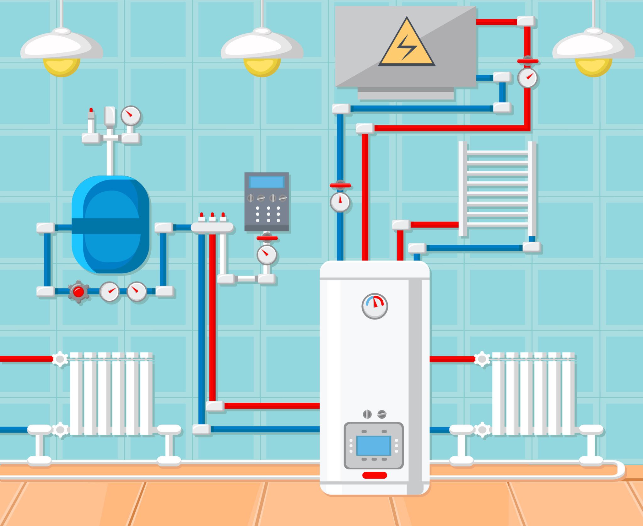 The How-to's of a Heating System Part 1- Hot Water Heating Systems - Mr  Plumber